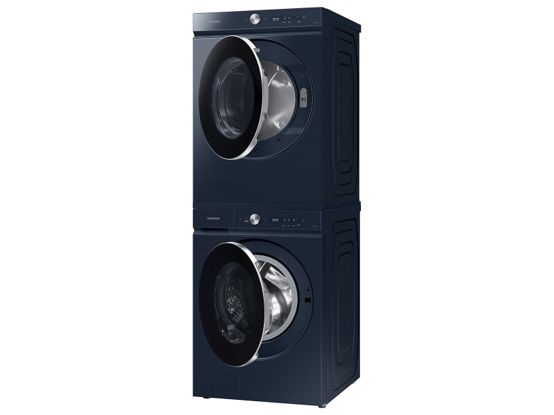 Bespoke 5.3 cu. ft. Ultra Capacity Front Load Washer with AI OptiWash™ and Auto Dispense in Brushed Navy WF53BB8900ADUS