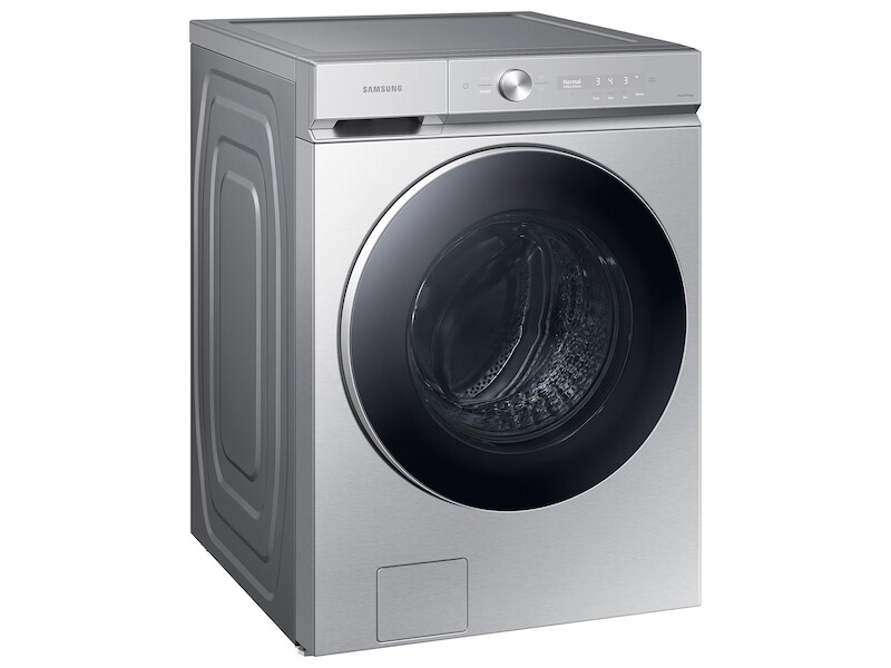 Bespoke 5.3 cu. ft. Ultra Capacity Front Load Washer with AI OptiWash and Auto Dispense in Silver Steel WF53BB8900AT, product image 8 of 14