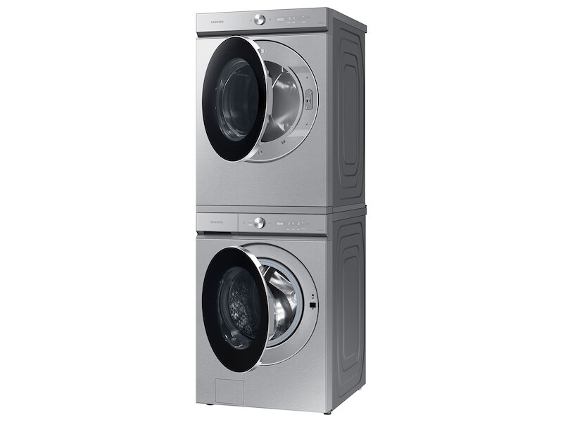Bespoke 5.3 cu. ft. Ultra Capacity Front Load Washer with AI OptiWash and Auto Dispense in Silver Steel WF53BB8900AT, product image 14 of 14
