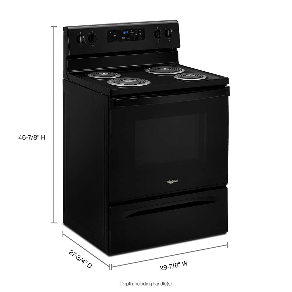 4.8 cu. ft. Electric Range with Keep Warm setting view 7