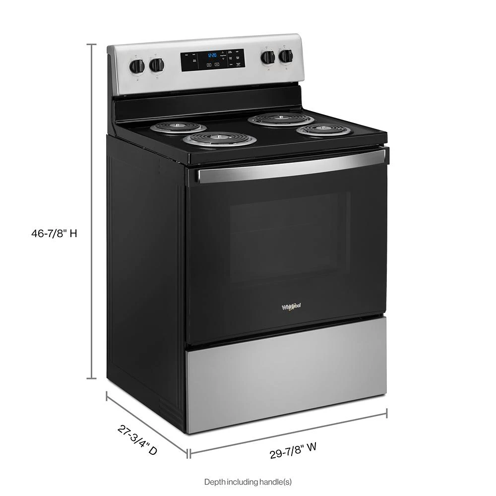 4.8 cu. ft. Electric Range with Keep Warm setting view 3