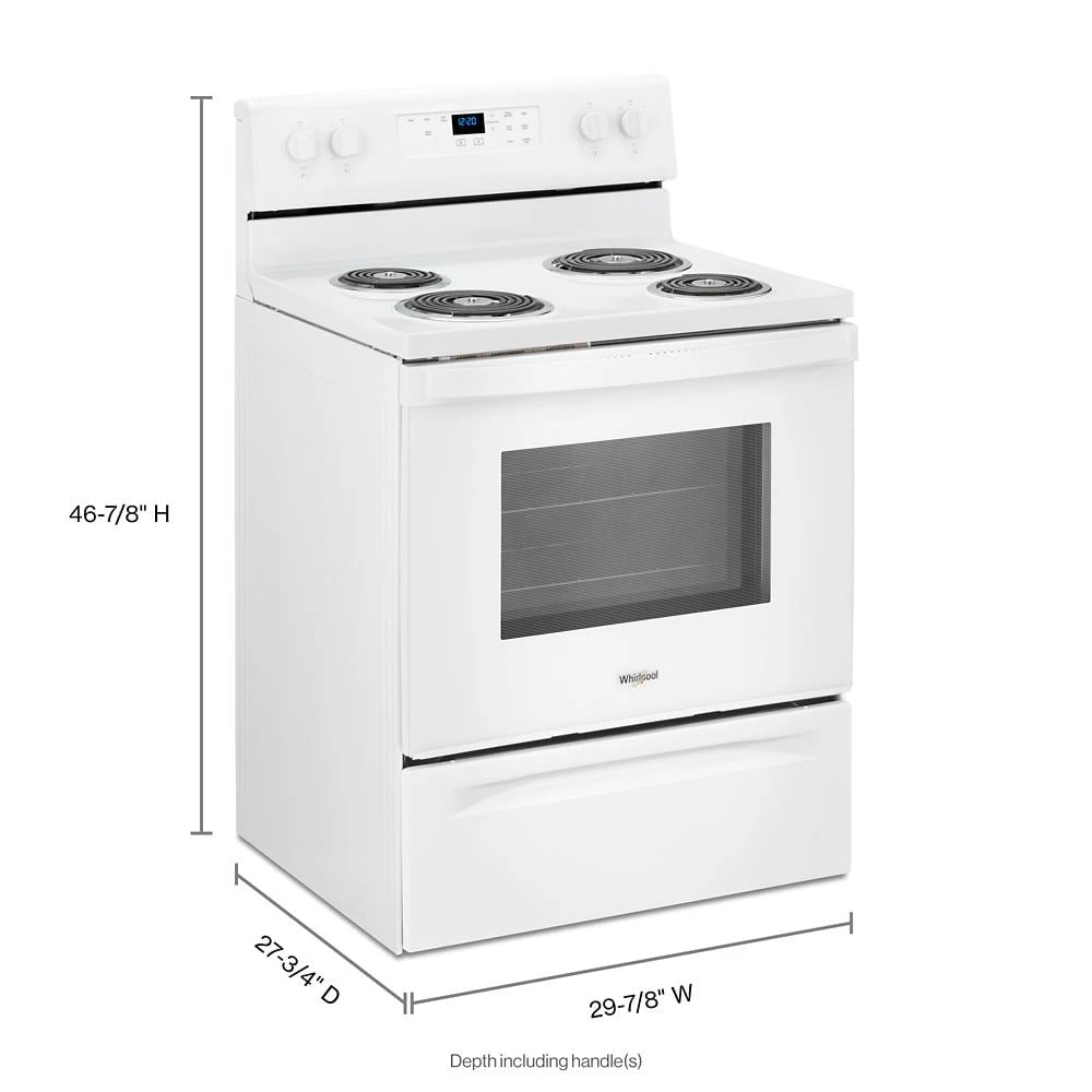 4.8 cu. ft. Electric Range with Keep Warm setting view 10