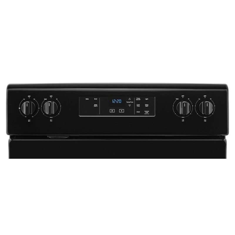 5.3 cu. ft. Electric Range with Keep Warm Setting. WFE320M0JB