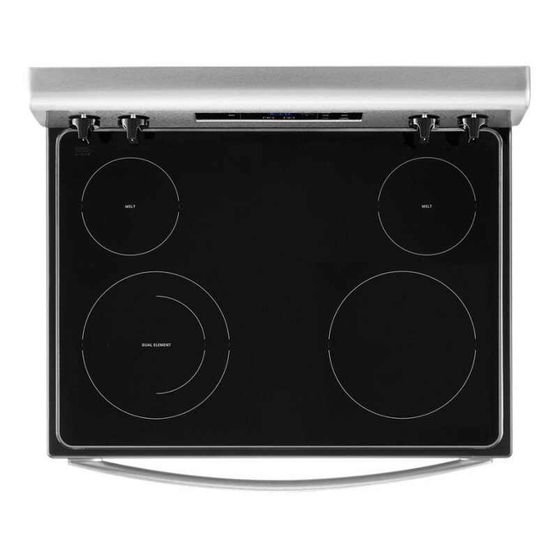 5.3 cu. ft. Electric Range with Keep Warm Setting. WFE320M0JS