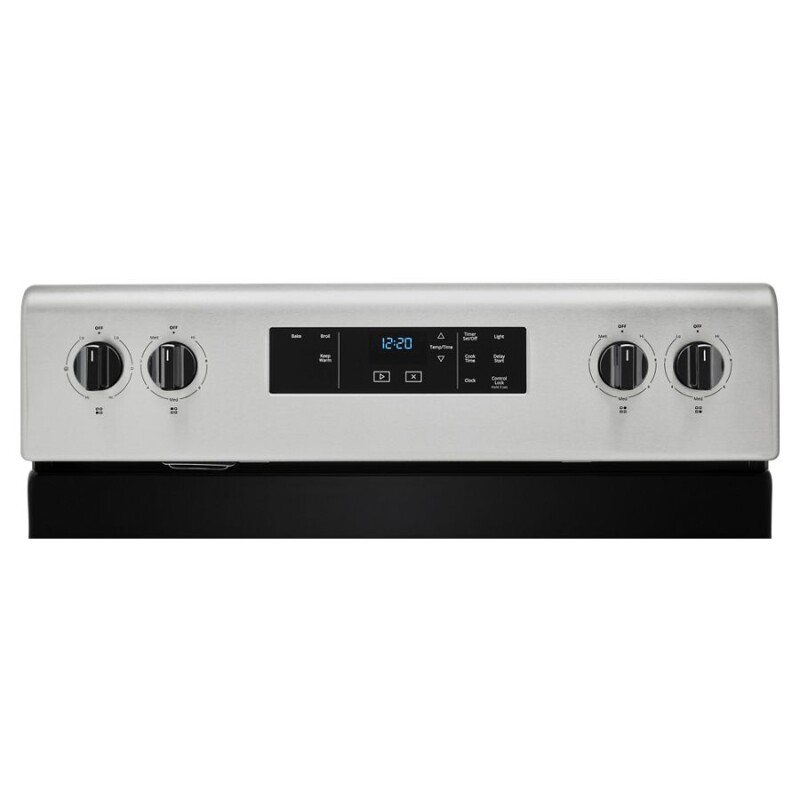5.3 cu. ft. Electric Range with Keep Warm Setting. WFE320M0JS