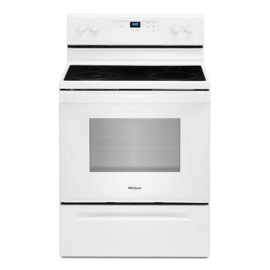 5.3 cu. ft. Electric Range with Keep Warm Setting. WFE320M0JW