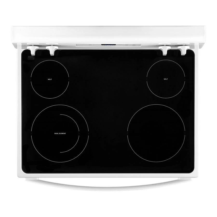 5.3 cu. ft. Electric Range with Keep Warm Setting. WFE320M0JW