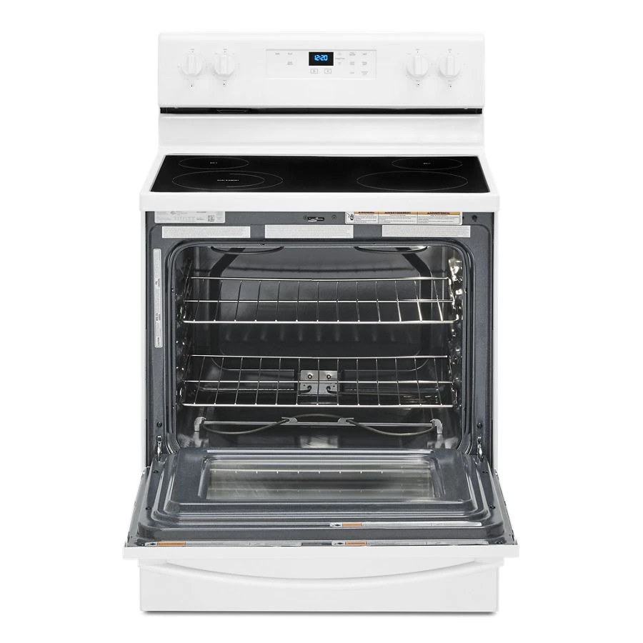 5.3 cu. ft. Electric Range with Keep Warm Setting. WFE320M0JW