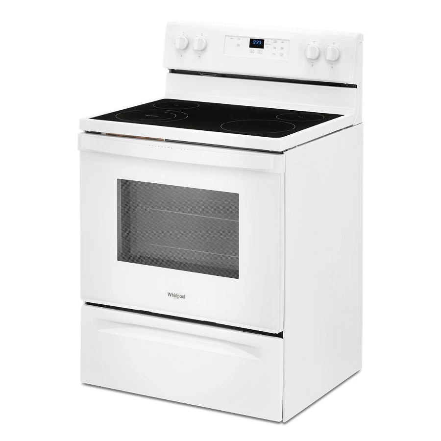 5.3 cu. ft. Electric Range with Keep Warm Setting. WFE320M0JW