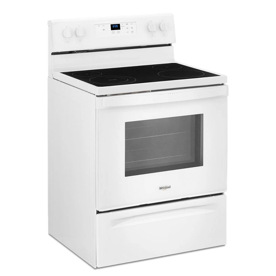 5.3 cu. ft. Electric Range with Keep Warm Setting. WFE320M0JW