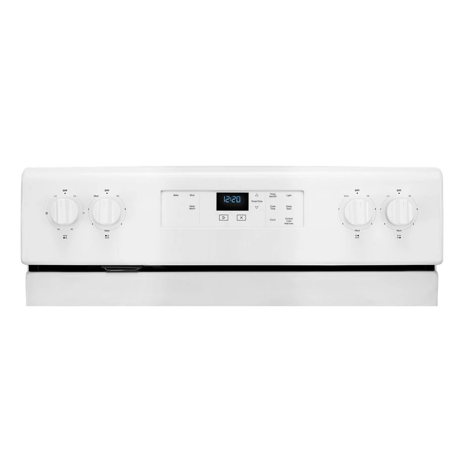5.3 cu. ft. Electric Range with Keep Warm Setting. WFE320M0JW