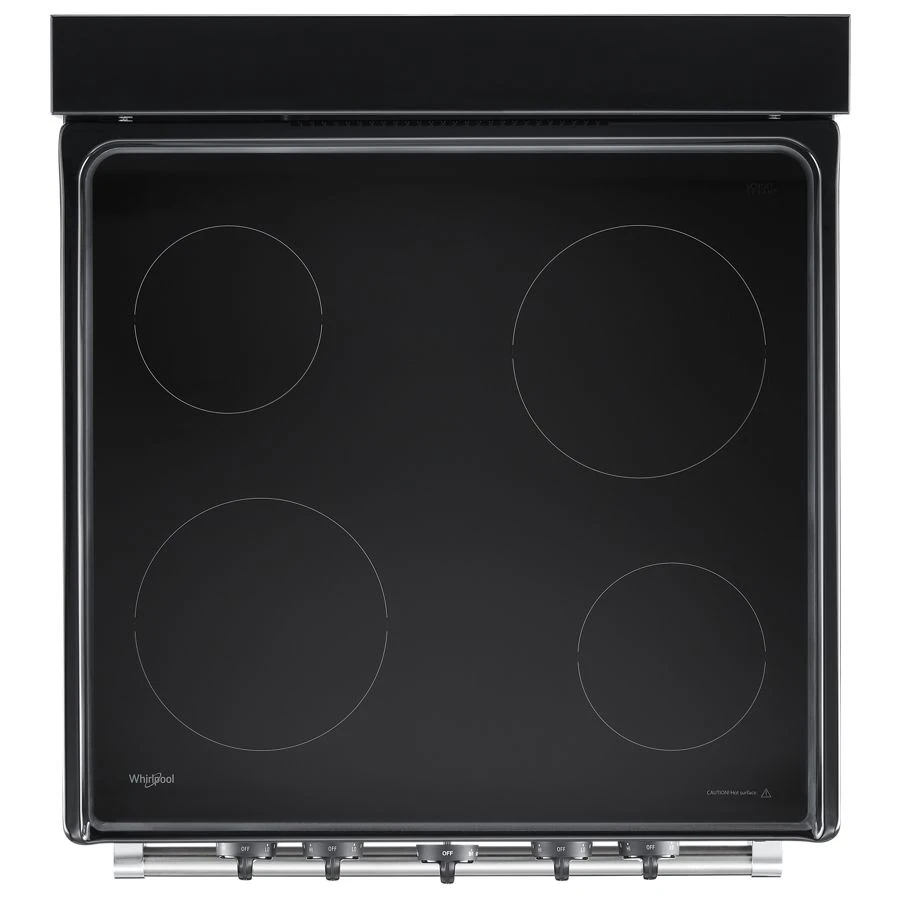 24-inch Freestanding Electric Range with Upswept SpillGuard™ Cooktop view 2