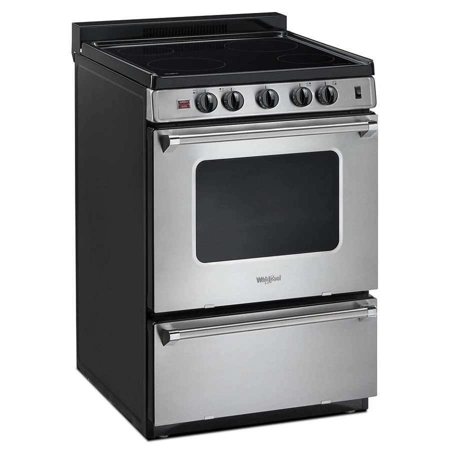 24-inch Freestanding Electric Range with Upswept SpillGuard™ Cooktop view 6