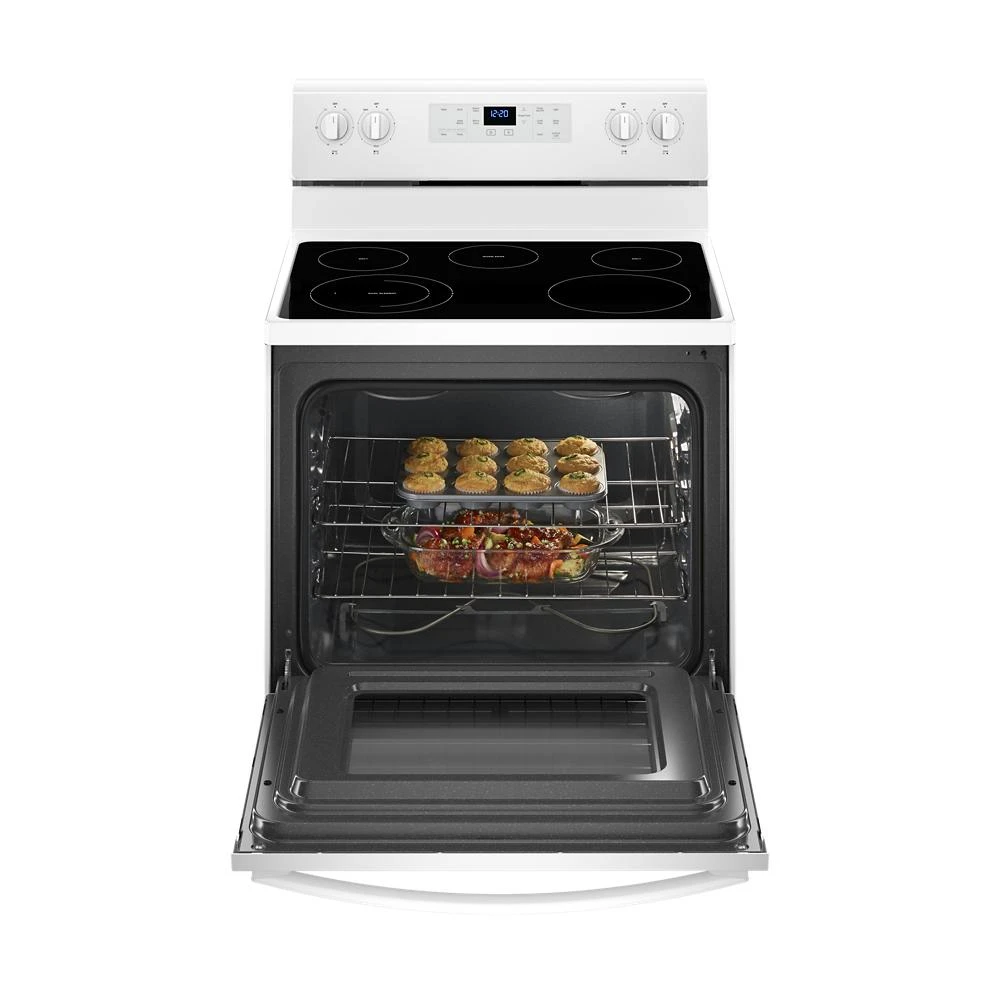 5.3 cu. ft. Freestanding Electric Range with 5 Elements WFE505W0HW, product image 7 of 10