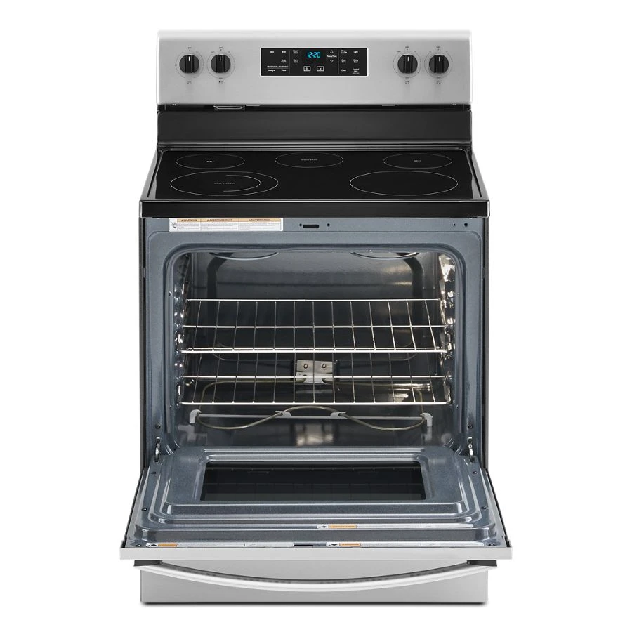 5.3 cu. ft. Whirlpool® electric range with Frozen Bake™ technology WFE505W0JS, product image 4 of 10