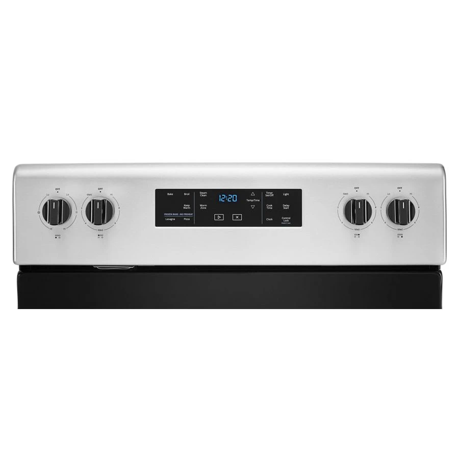 5.3 cu. ft. Whirlpool® electric range with Frozen Bake™ technology WFE505W0JS, product image 5 of 10