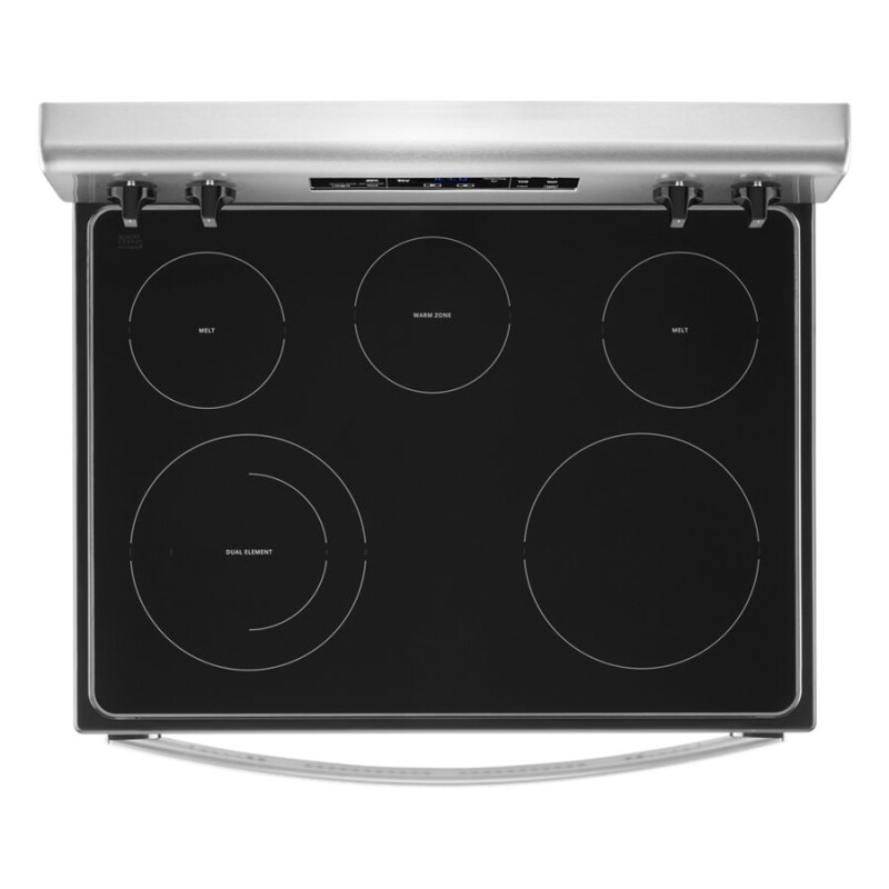 5.3 cu. ft.  electric range with Frozen Bake technology WFE505W0JS