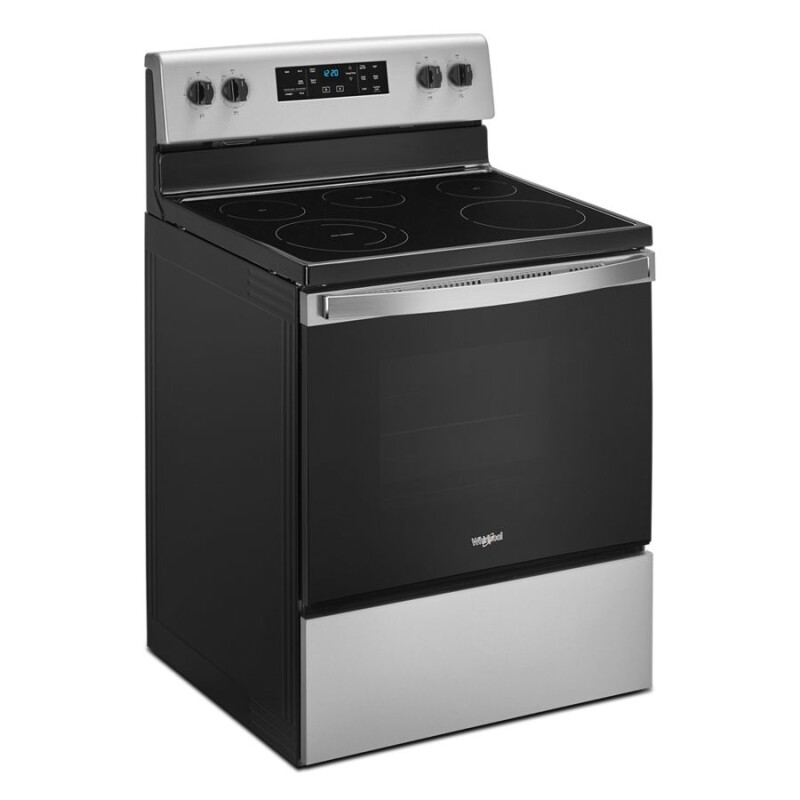 5.3 cu. ft.  electric range with Frozen Bake technology WFE505W0JS