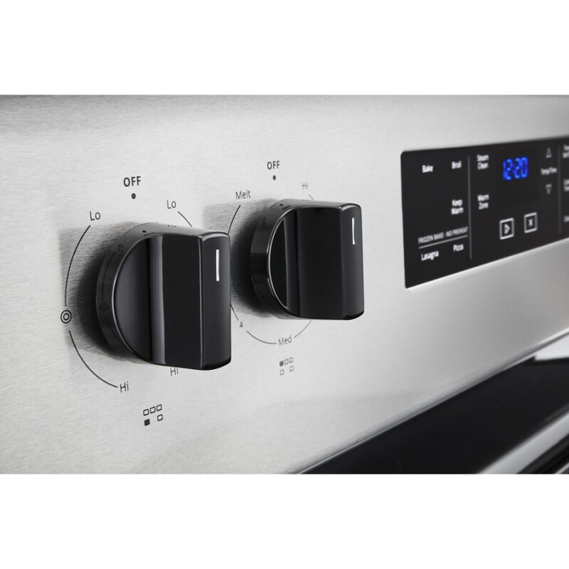 5.3 cu. ft.  electric range with Frozen Bake technology WFE505W0JS