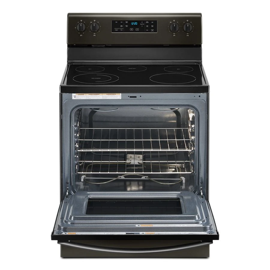 5.3 cu. ft. Whirlpool® electric range with Frozen Bake™ technology WFE505W0JV