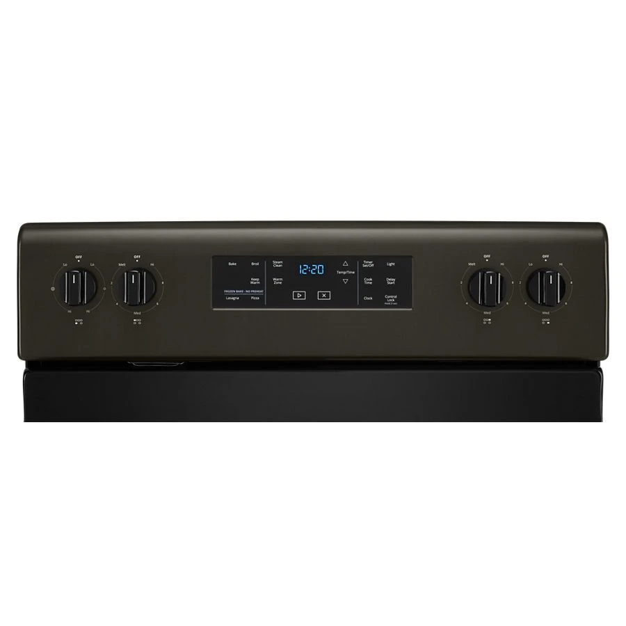5.3 cu. ft. Whirlpool® electric range with Frozen Bake™ technology WFE505W0JV
