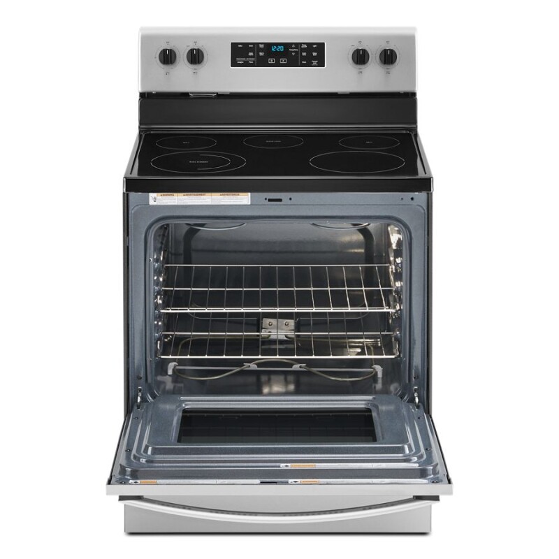 5.3 cu. ft.  electric range with Frozen Bake technology WFE505W0JZ