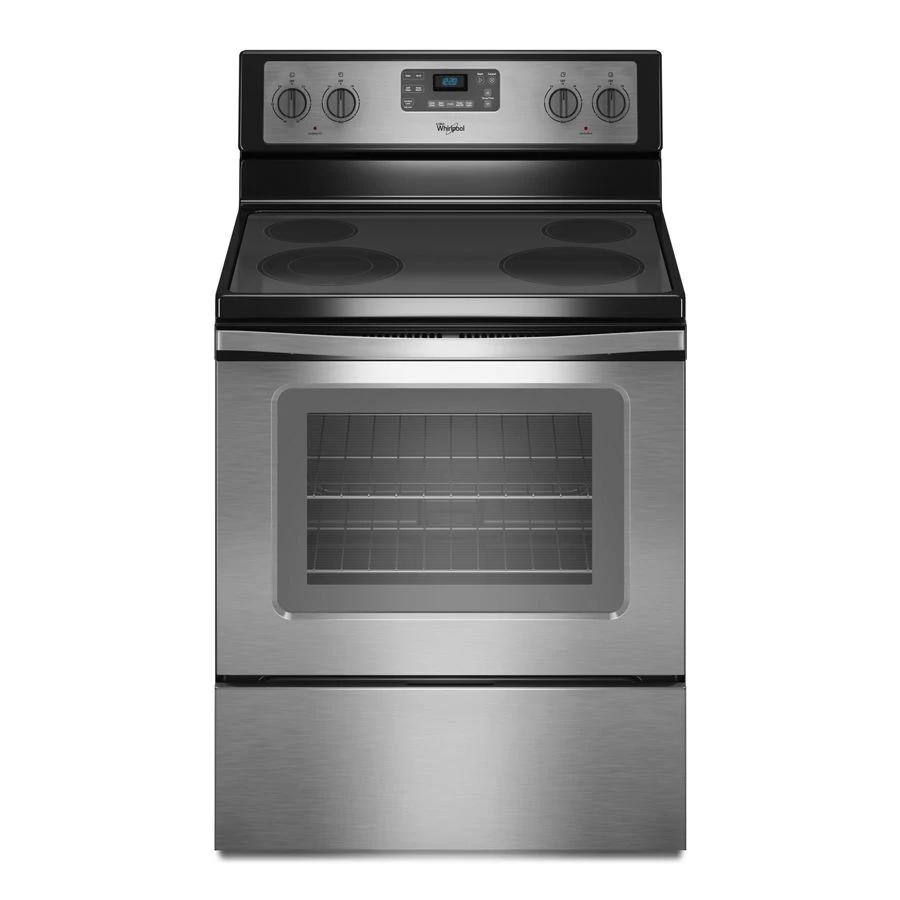 5.3 Cu. Ft. Freestanding Electric Range with Easy Wipe Ceramic Glass Cooktop WFE515S0ES, product image 4 of 9
