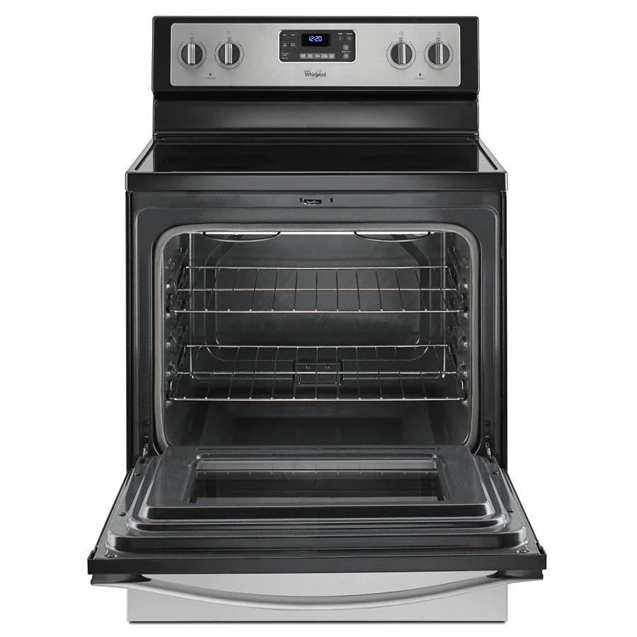 5.3 Cu. Ft. Freestanding Electric Range with Easy Wipe Ceramic Glass Cooktop WFE515S0ES, product image 5 of 9