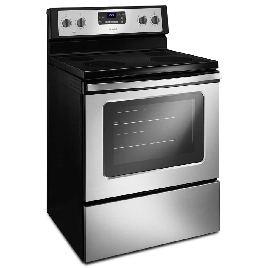 5.3 Cu. Ft. Freestanding Electric Range with Easy Wipe Ceramic Glass Cooktop WFE515S0ES, product image 8 of 9