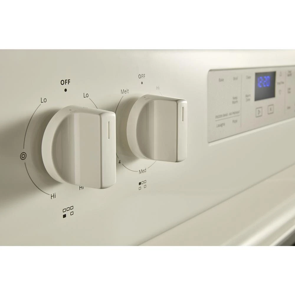 5.3 cu. ft. Whirlpool® electric range with Frozen Bake™ technology view 4