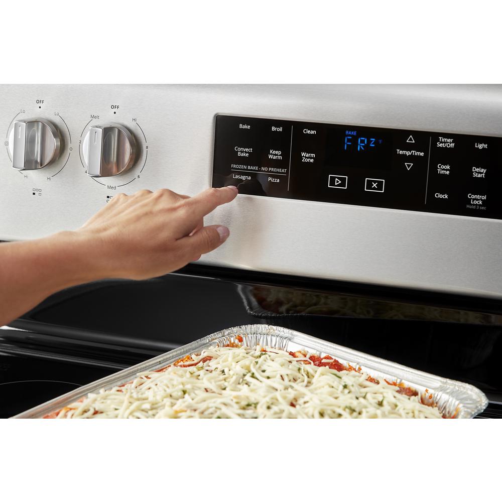 5.3 cu. ft.electric range with Frozen Bake technology WFE535S0JS, product image 4 of 14