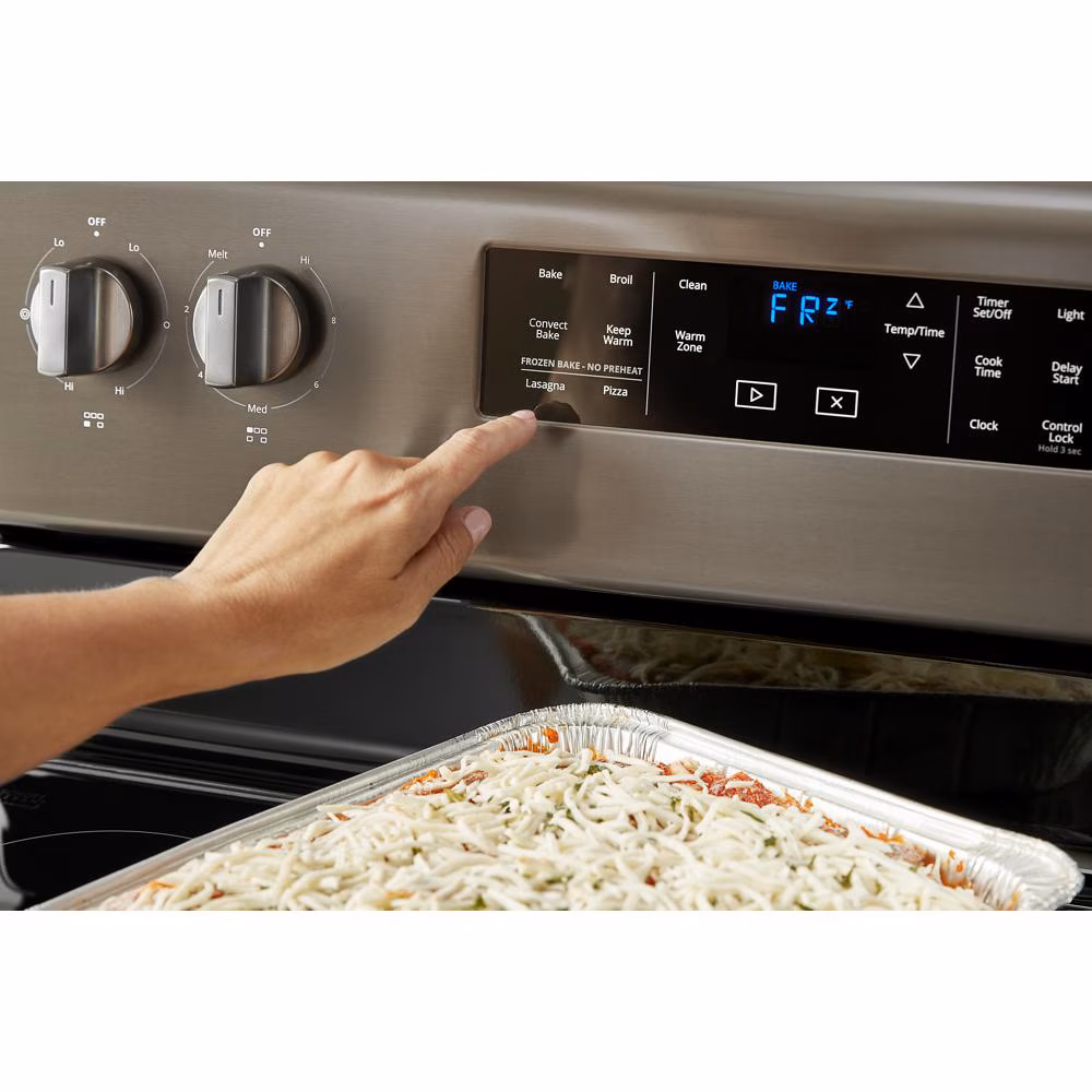 5.3 cu. ft.electric range with Frozen Bake technology WFE535S0JV, product image 4 of 14