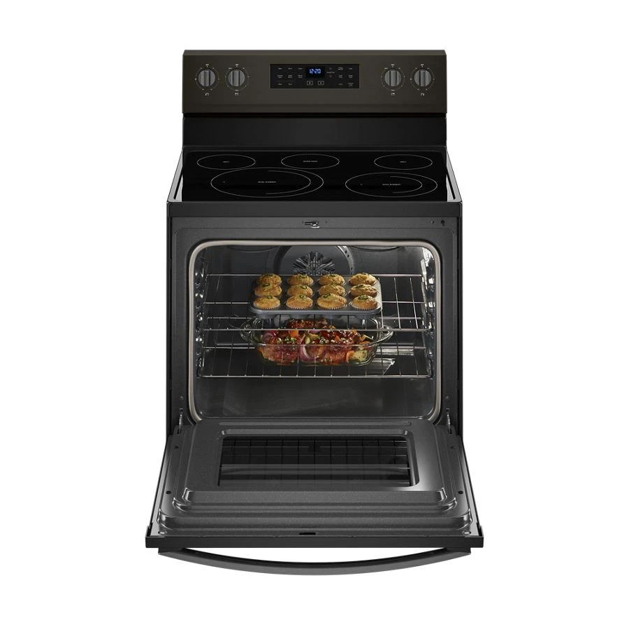5.3 cu. ft. Whirlpool® electric range with Frozen Bake™ technology WFE550S0HV