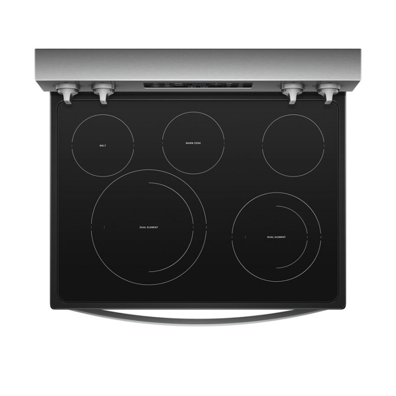 6.4 cu. ft. Freestanding Electric Range with Frozen Bake Technology WFE775H0HZ