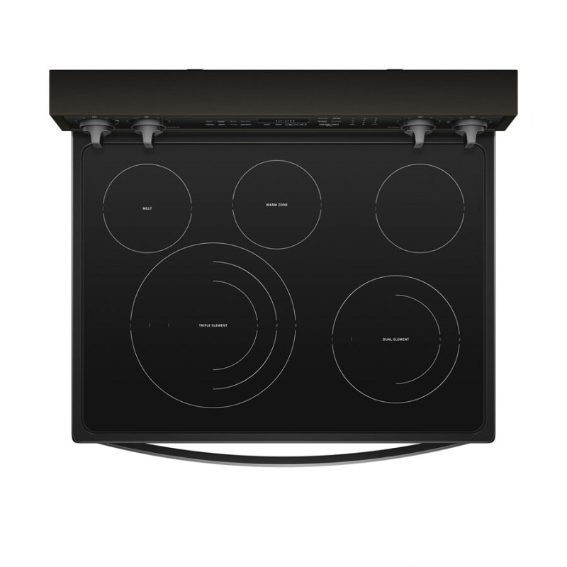 6.4 cu. ft. Smart Freestanding Electric Range with Frozen Bake Technology WFE975H0HV