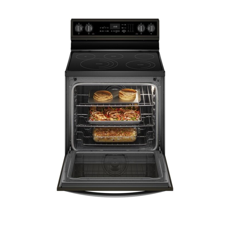 6.4 cu. ft. Smart Freestanding Electric Range with Frozen Bake Technology WFE975H0HV