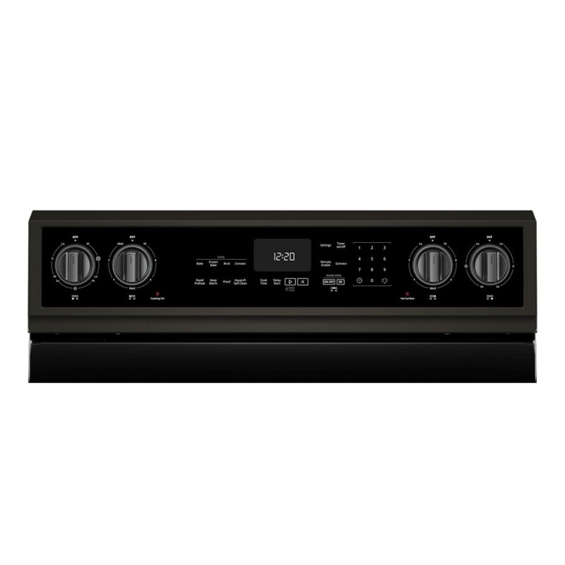 6.4 cu. ft. Smart Freestanding Electric Range with Frozen Bake Technology WFE975H0HV