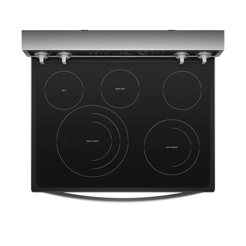6.4 cu. ft. Smart Freestanding Electric Range with Frozen Bake Technology WFE975H0HZ