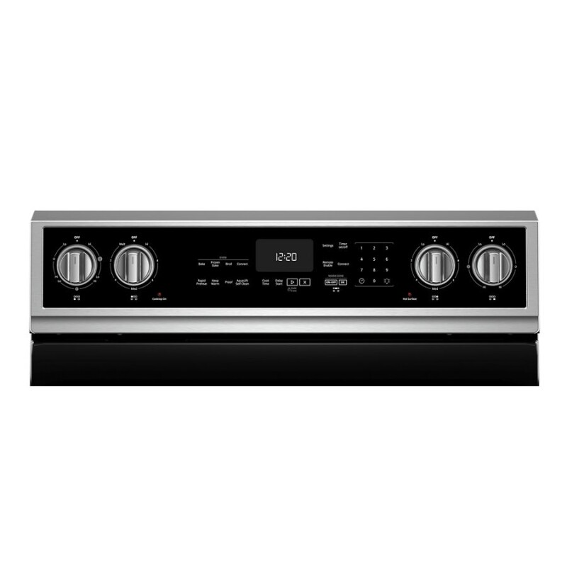 6.4 cu. ft. Smart Freestanding Electric Range with Frozen Bake Technology WFE975H0HZ