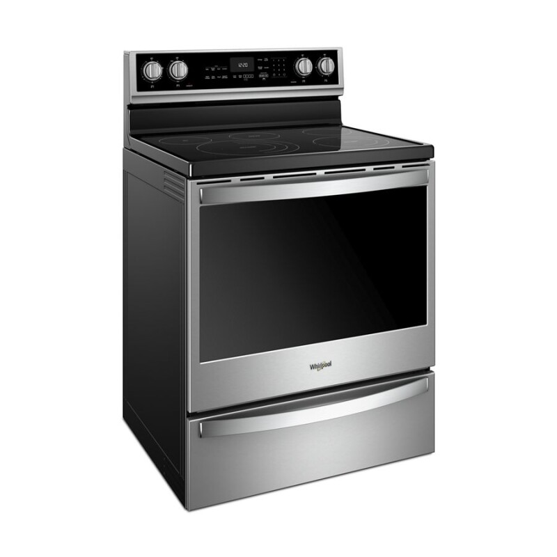 6.4 cu. ft. Smart Freestanding Electric Range with Frozen Bake Technology WFE975H0HZ