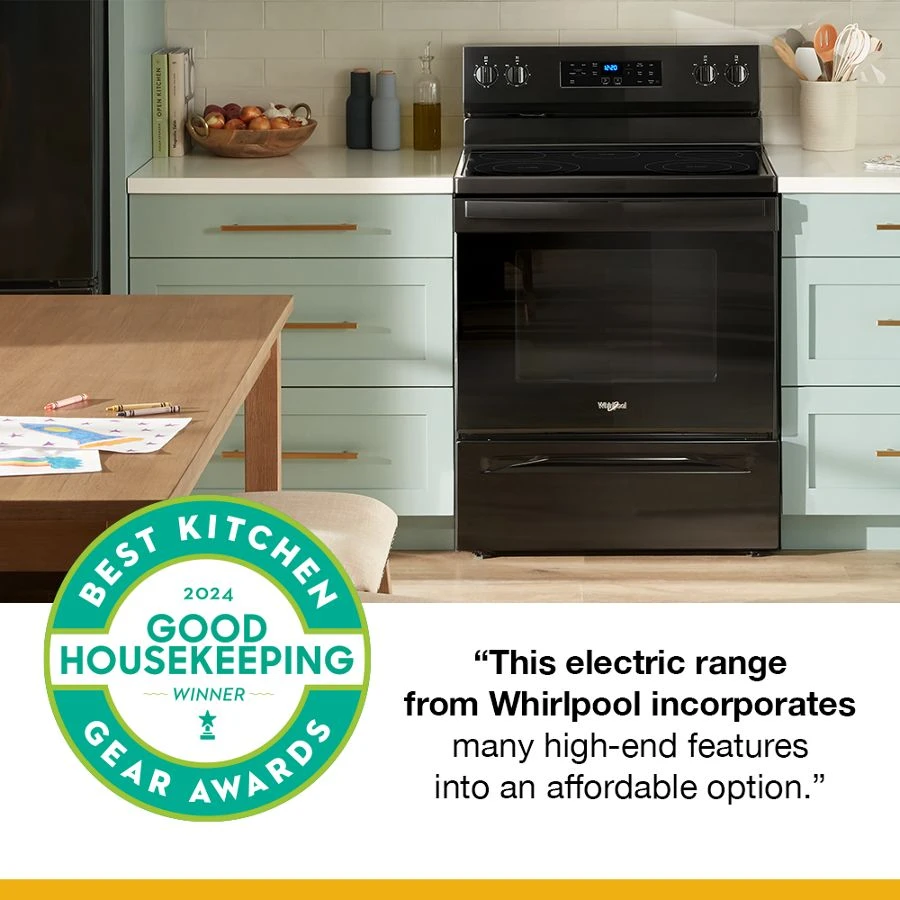 30-inch Electric Range with No Preheat Mode and Steam Clean view 13