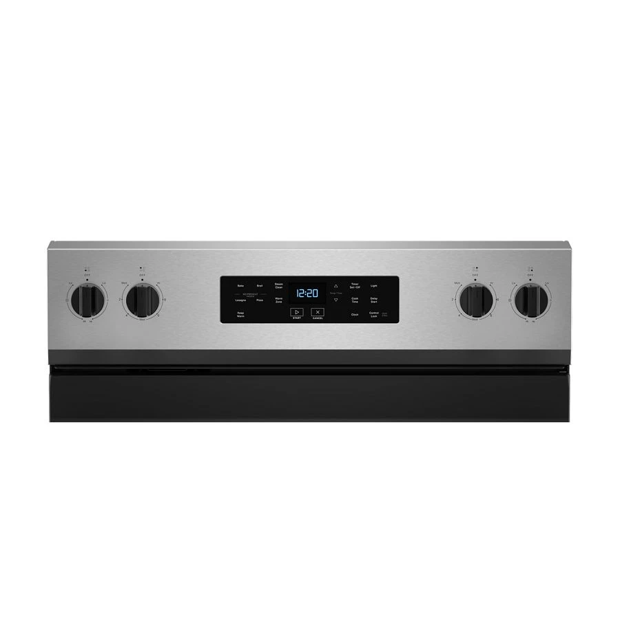 30-inch Electric Range with No Preheat Mode and Steam Clean view 9