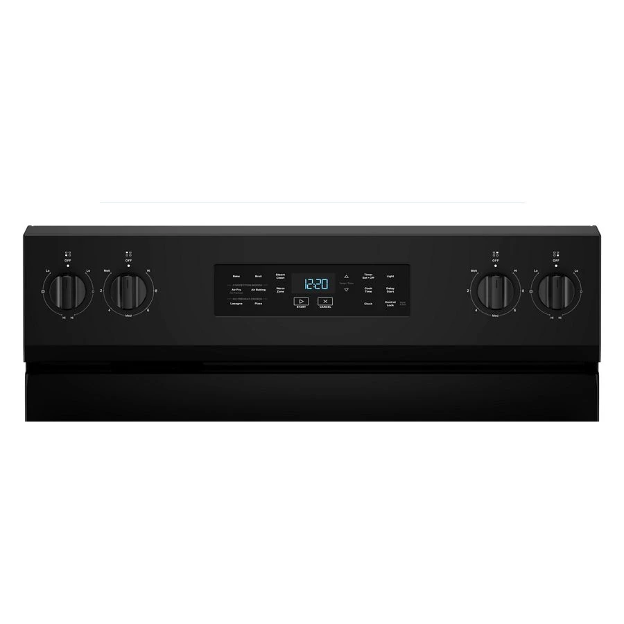 30-inch Electric Range with Air Cooking Technology and Steam Clean WFES4530SB