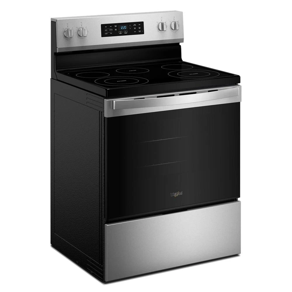 30-inch Electric Range with Air Cooking Technology and Steam Clean view 11