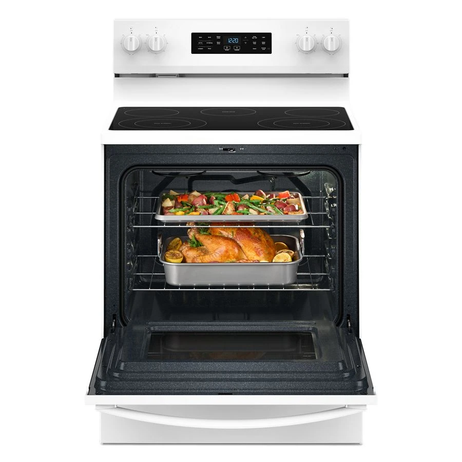 30-inch Electric Range with Air Cooking Technology and Steam Clean view 7