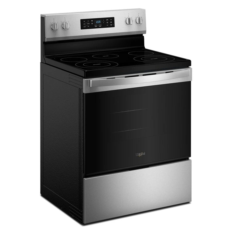 30-inch Electric Range with Air Cooking Technology and Steam Clean WFES4530SZ