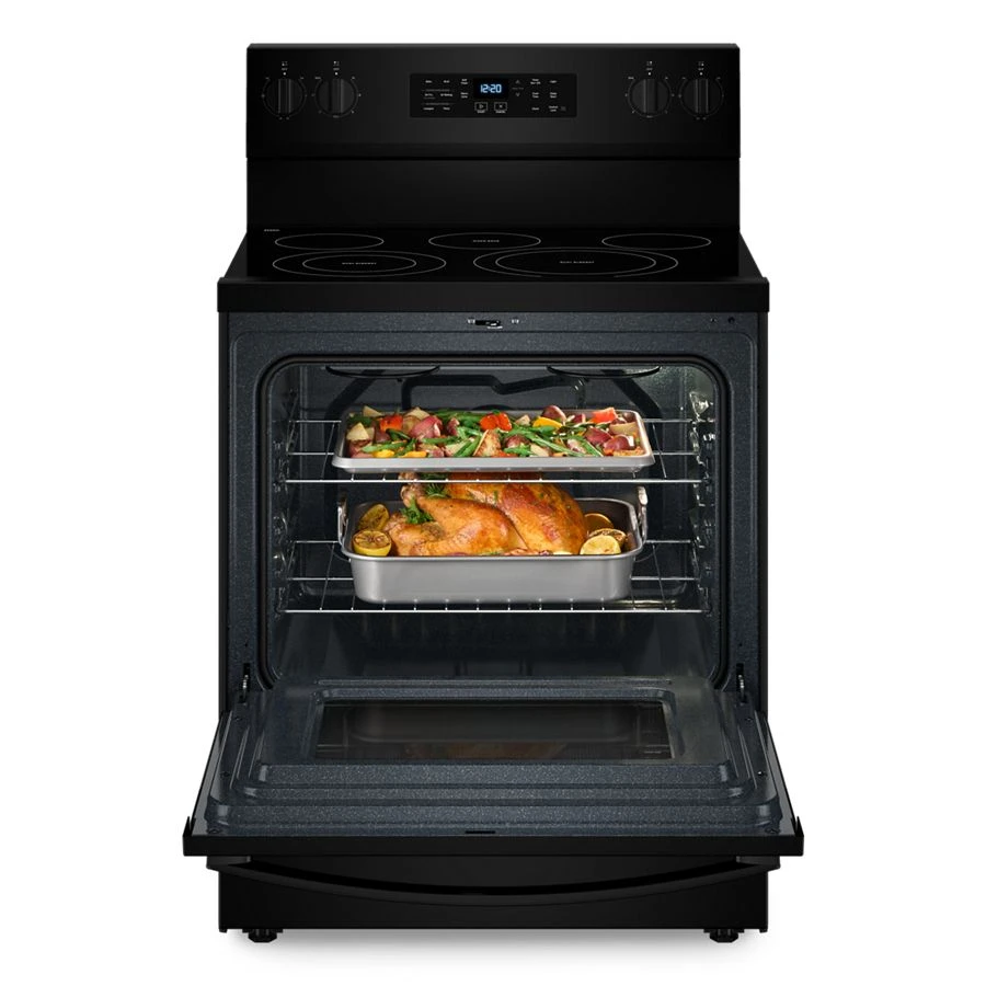 30-inch Energy Star Electric Range with Air Cooking Technology, No Preheat Air Fry and Air Baking and Self Clean view 9