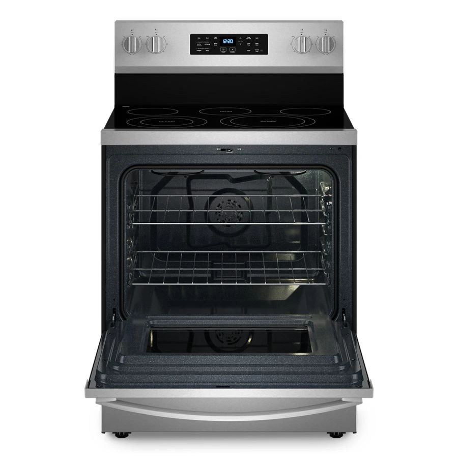 30-inch Energy Star Electric Range with Air Cooking Technology, No Preheat Air Fry and Air Baking and Self Clean view 2