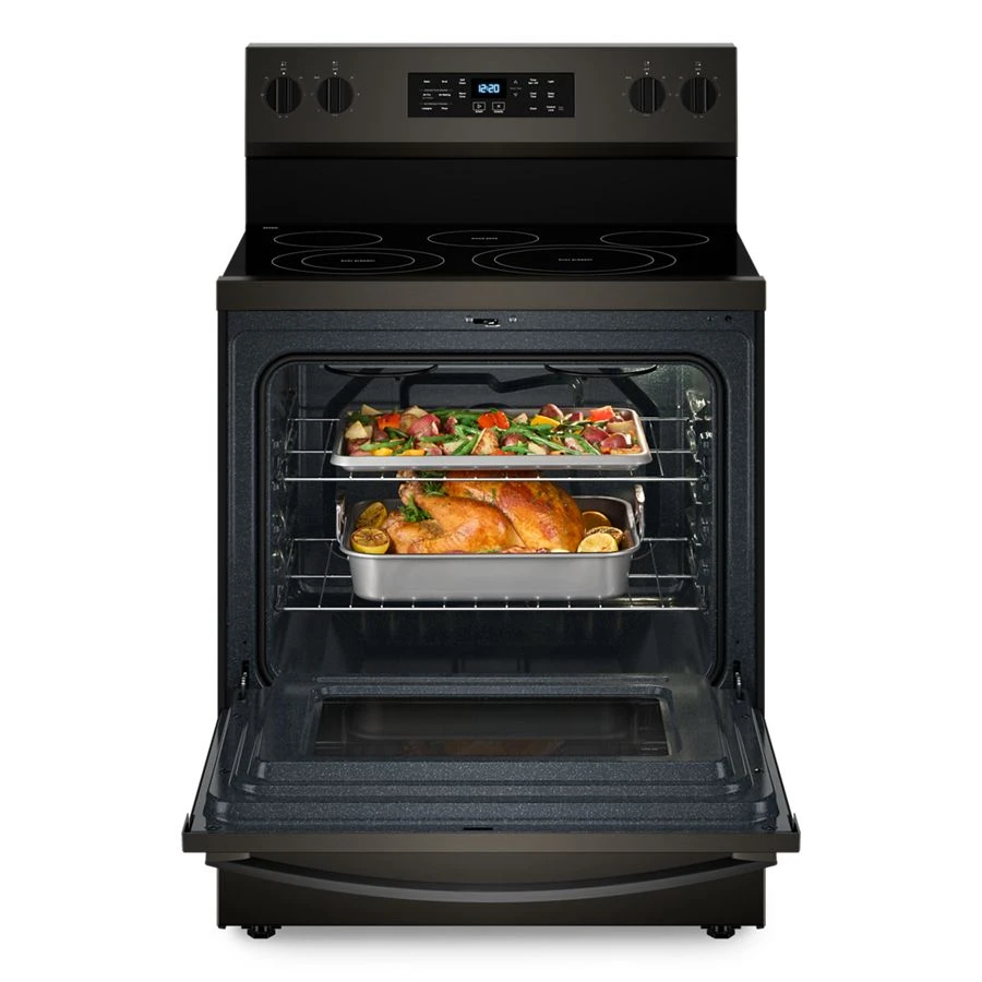 30-inch Energy Star Electric Range with Air Cooking Technology, No Preheat Air Fry and Air Baking and Self Clean view 9