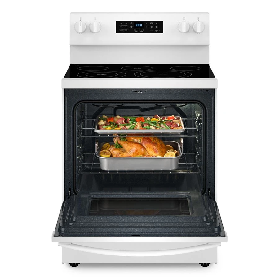 30-inch Energy Star Electric Range with Air Cooking Technology, No Preheat Air Fry and Air Baking and Self Clean view 9